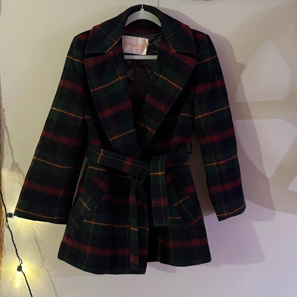 Vintage Pendleton Wrap Coat